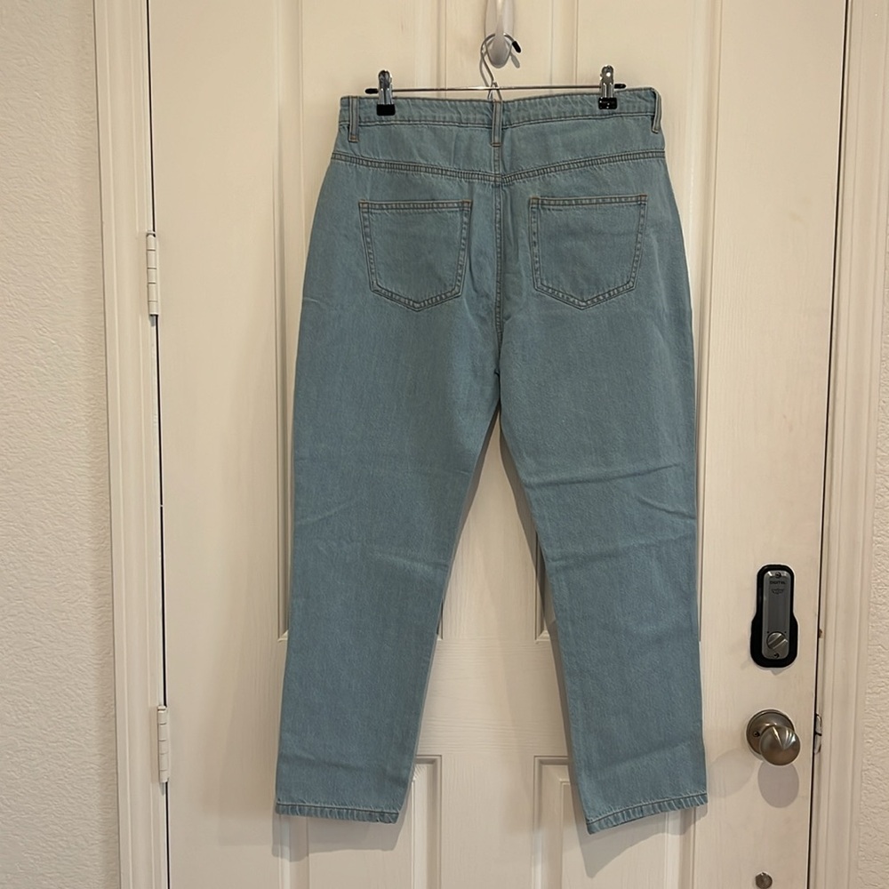 🤎Daisy Street mom jeans in bleach denim - Picture 4 of 6
